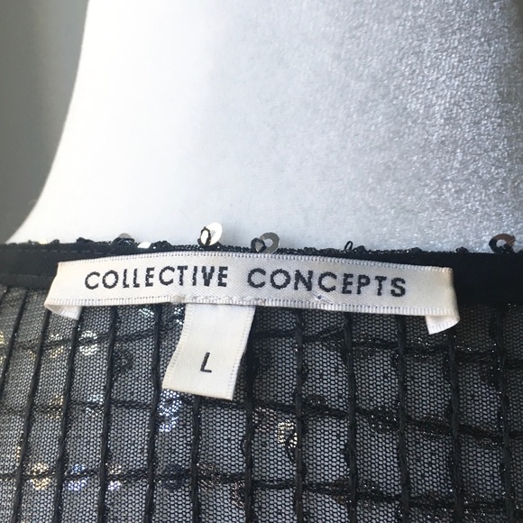 Collective concepts sequin tunic size large - Picture 11 of 12